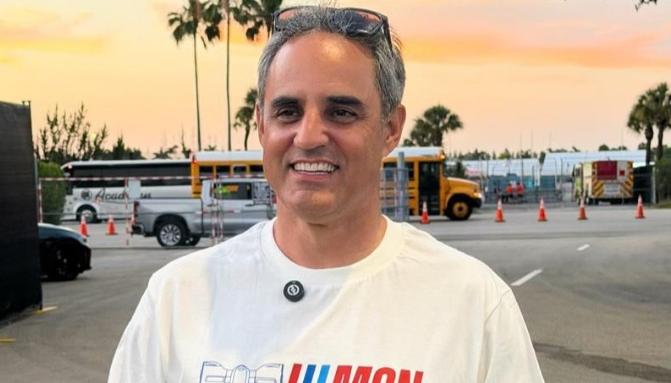 El expiloto de Fórmula 1, Juan Pablo Montoya.
