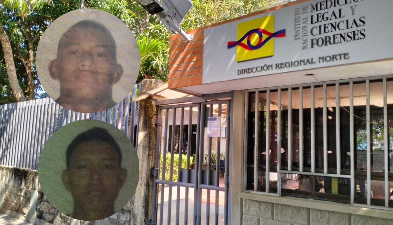 Jorge Arcadio Meléndez Lidueña y Luis Miguel Navarro Manotas. 
