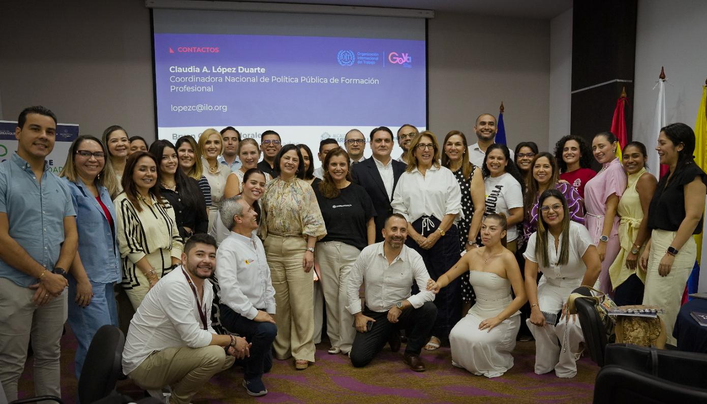 Encuentro liderado por la OIT con entidades públicas y privadas en Barranquilla.