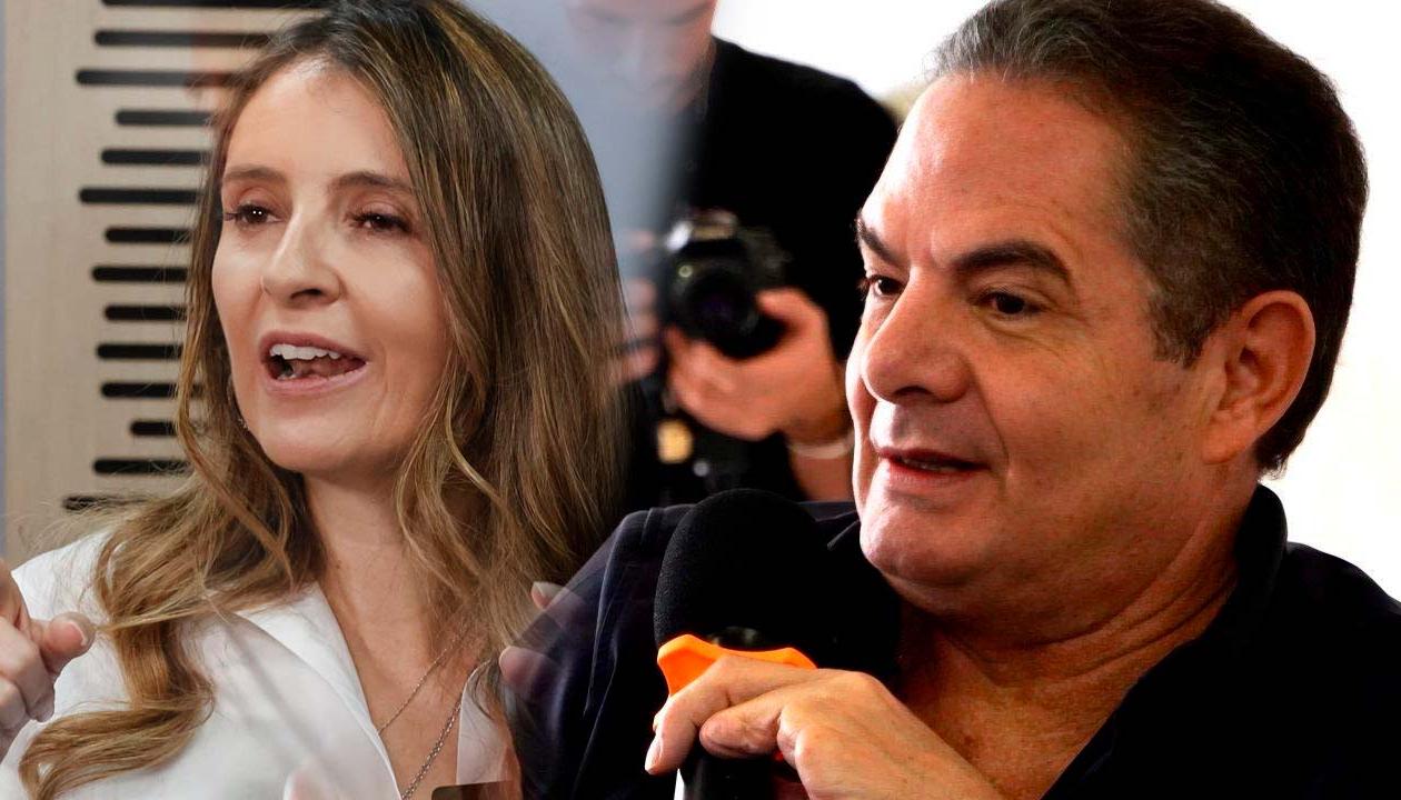 Paloma Valencia y Germán Vargas Lleras.