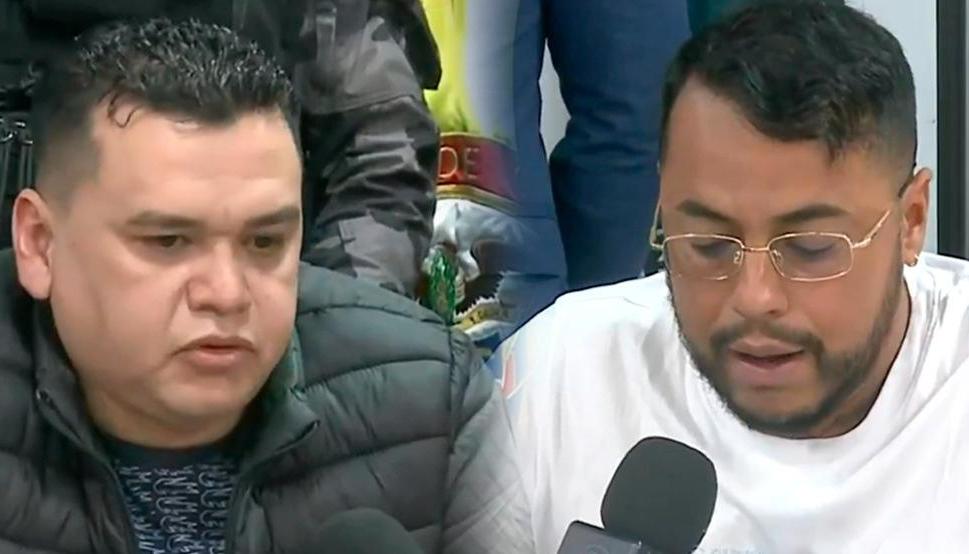Digno Palomino y Jorge Eliécer Díaz Collazos, alias 'Castor'. 