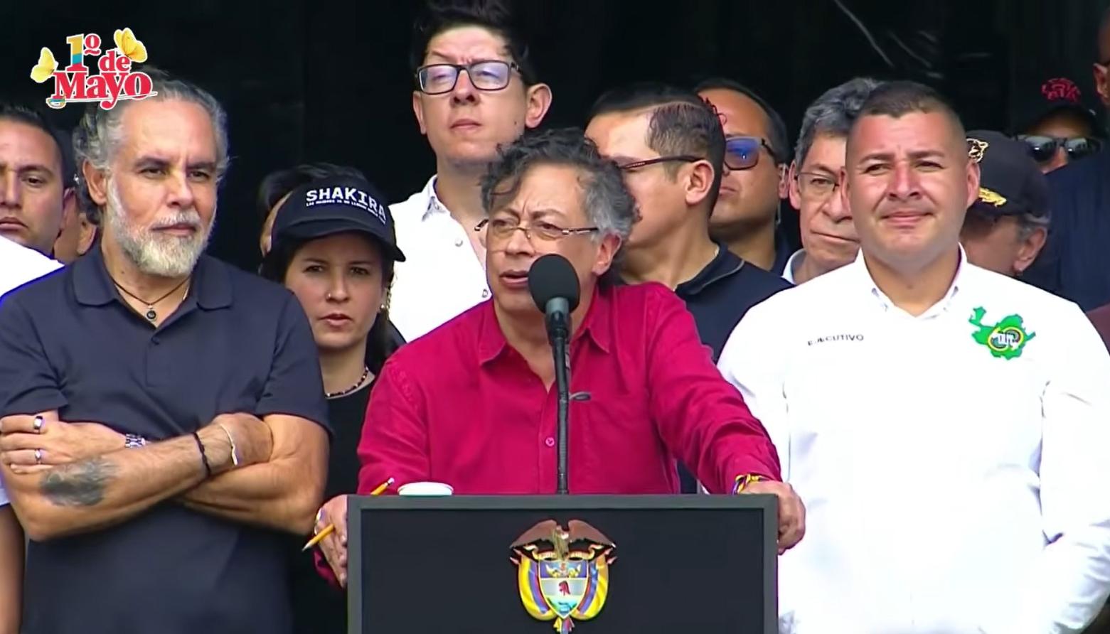 El Presidente Gustavo Petro.