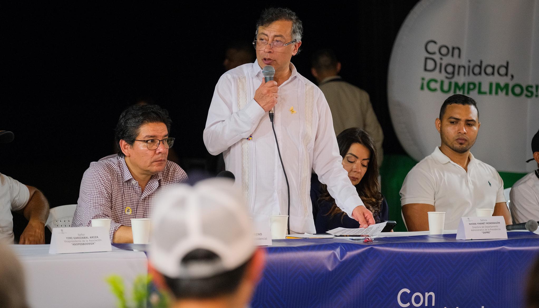  El Presidente de la República, Gustavo Petro.