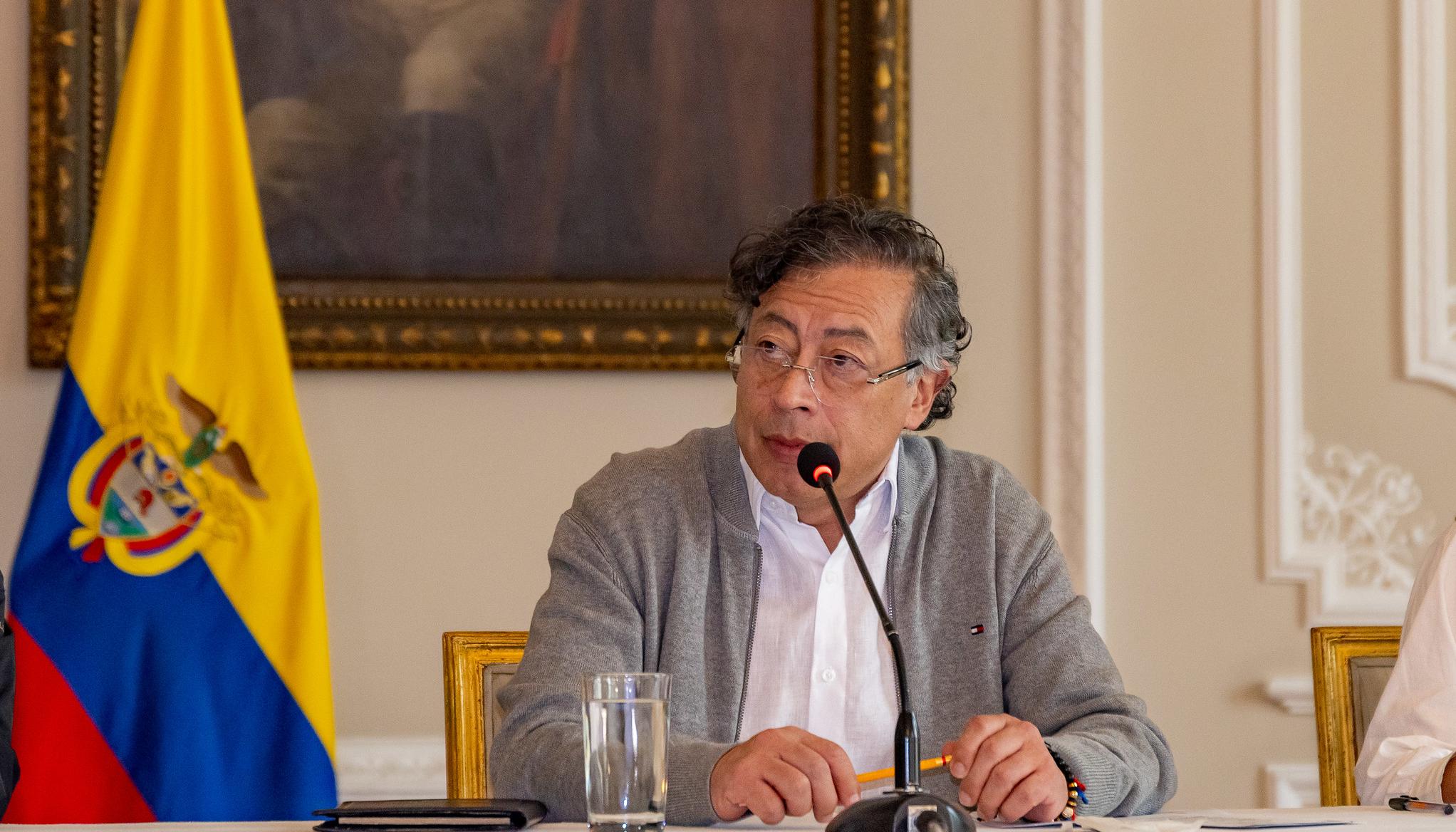 El Presidente de la República, Gustavo Petro.