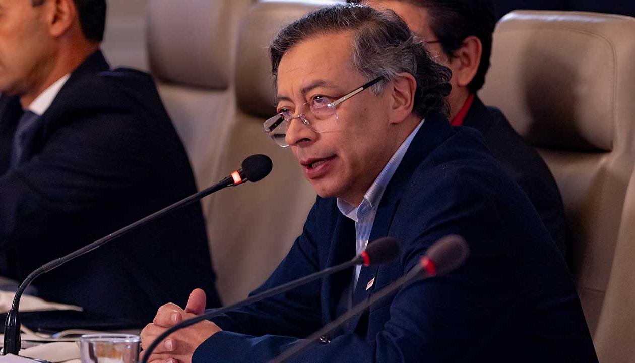 Gustavo Petro, presidente de Colombia. 