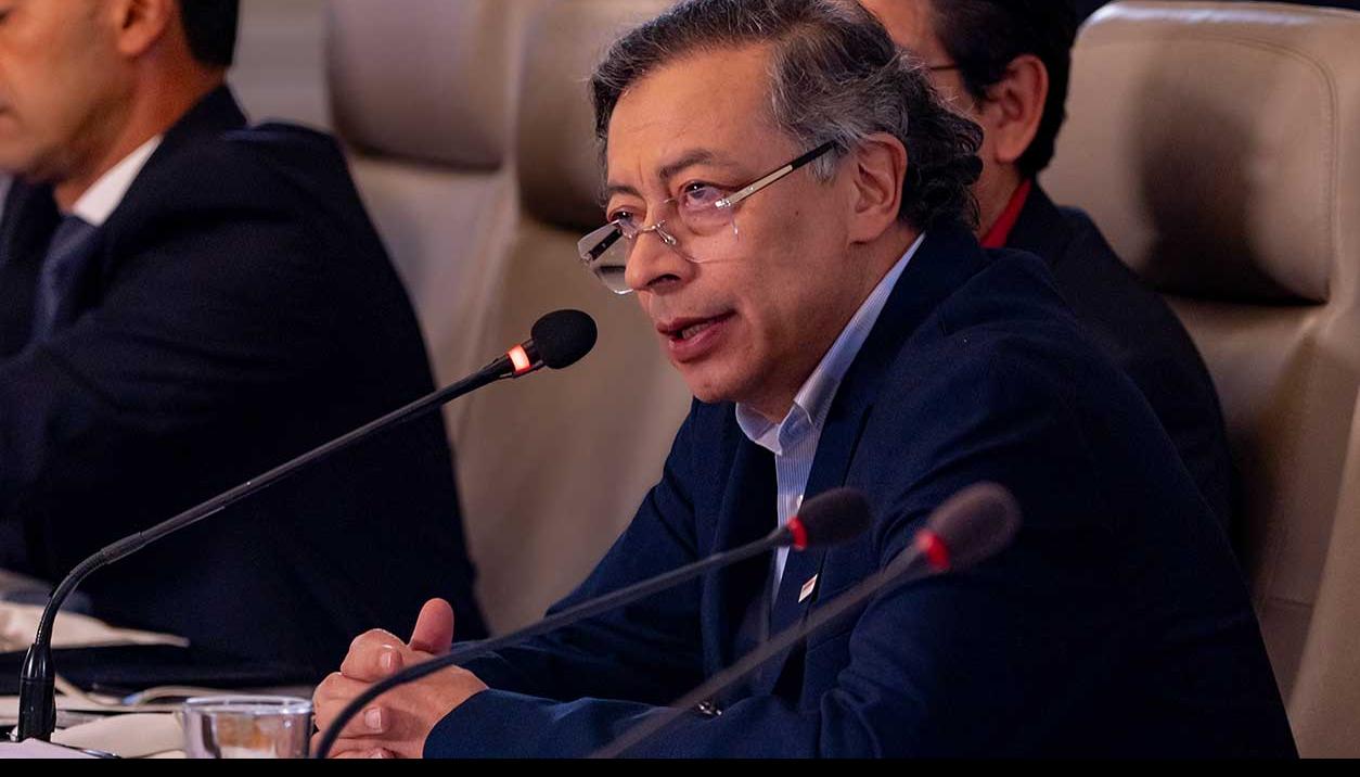 Gustavo Petro, presidente de Colombia. 