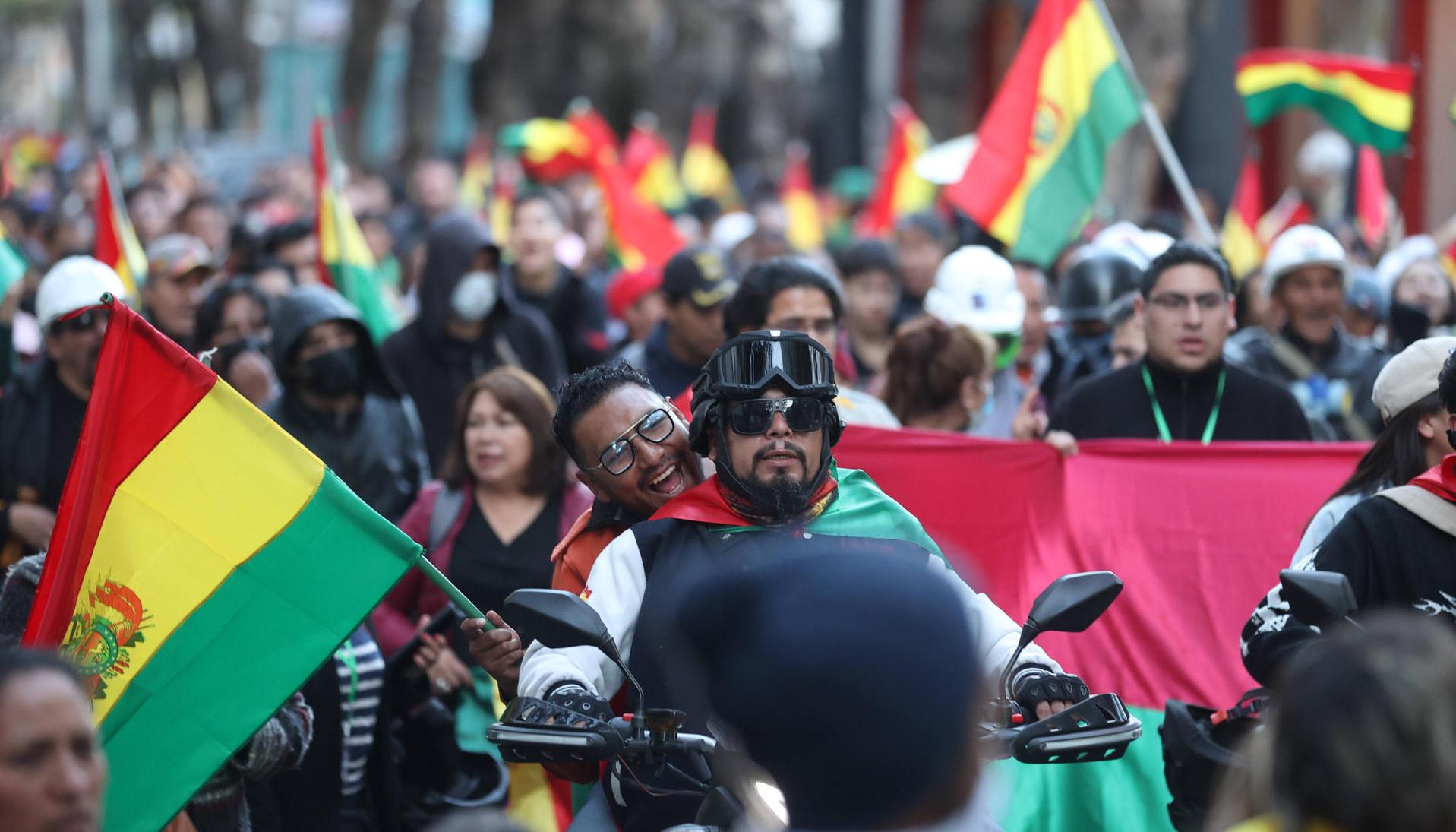 Protestas en Bolivia
