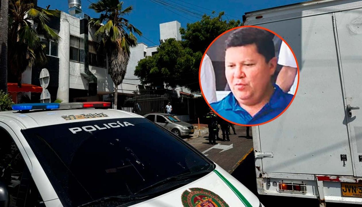 Raúl Antonio Jiménez Montes, empresario ileso en el atentado de este lunes en el norte de Barranquilla.