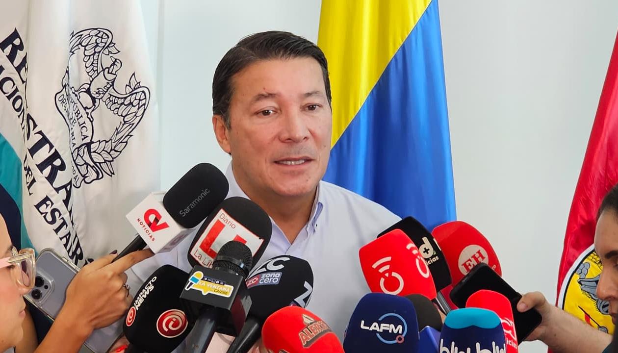Hernán Penagos, registrador Nacional. 