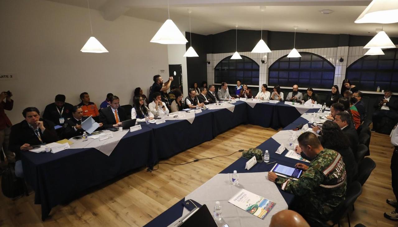 Reunión de Ministerio de Ambiente con otras entidades del Estado. 