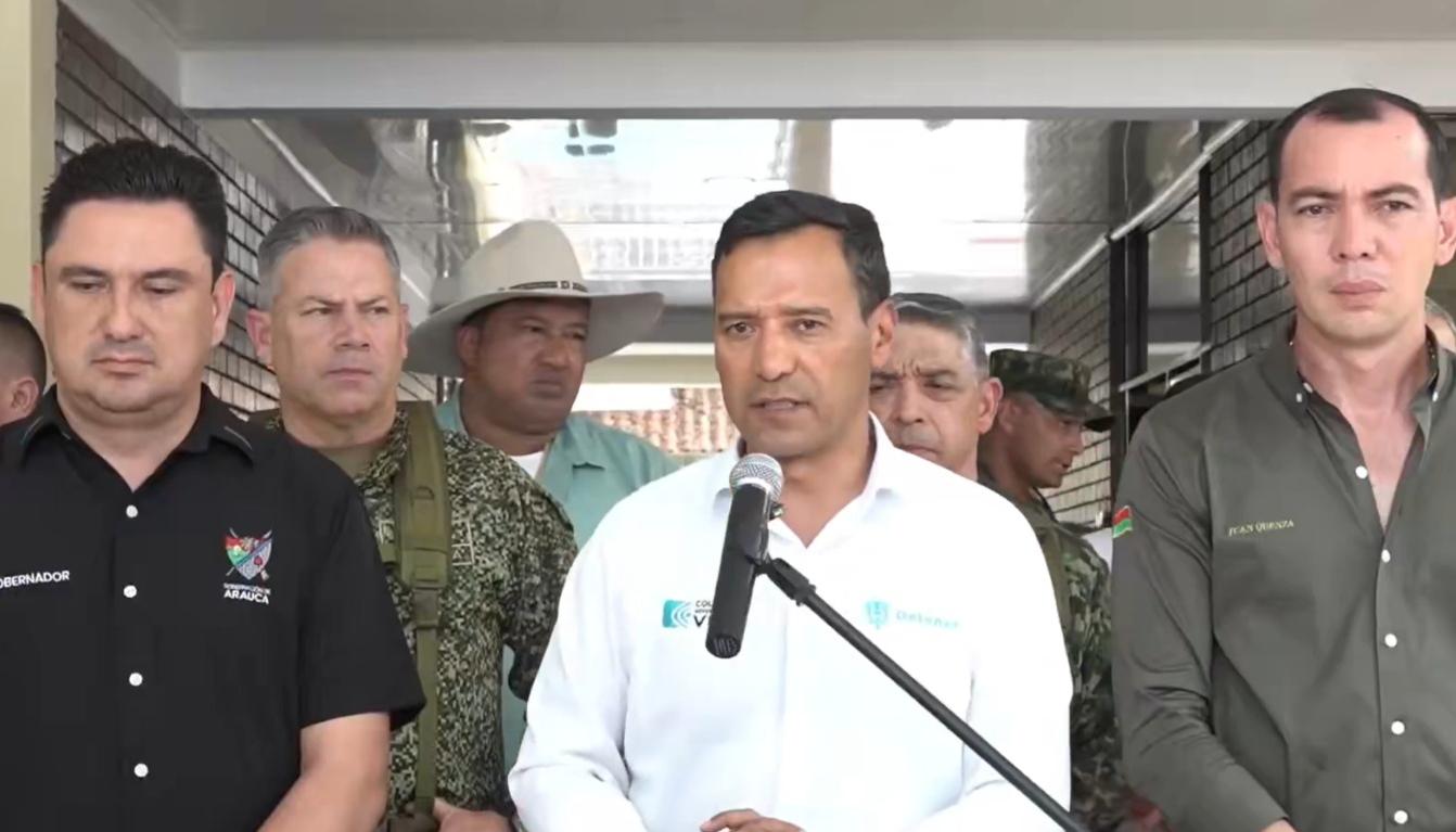 El Ministro de Defensa, Pedro Sánchez.