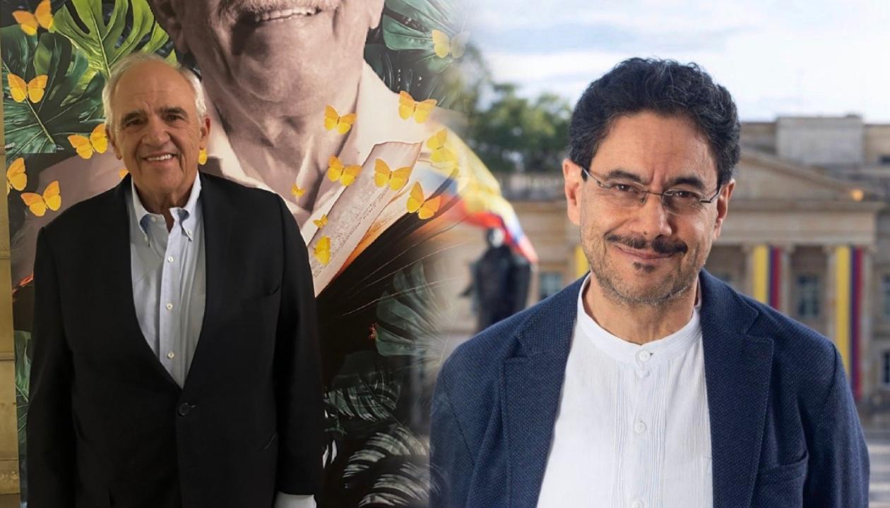 Ernesto Samper e Iván Cepeda. 