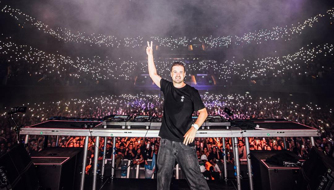 El DJ Martin Garrix en uno de los shows del 'Garrix Americas Tour'.