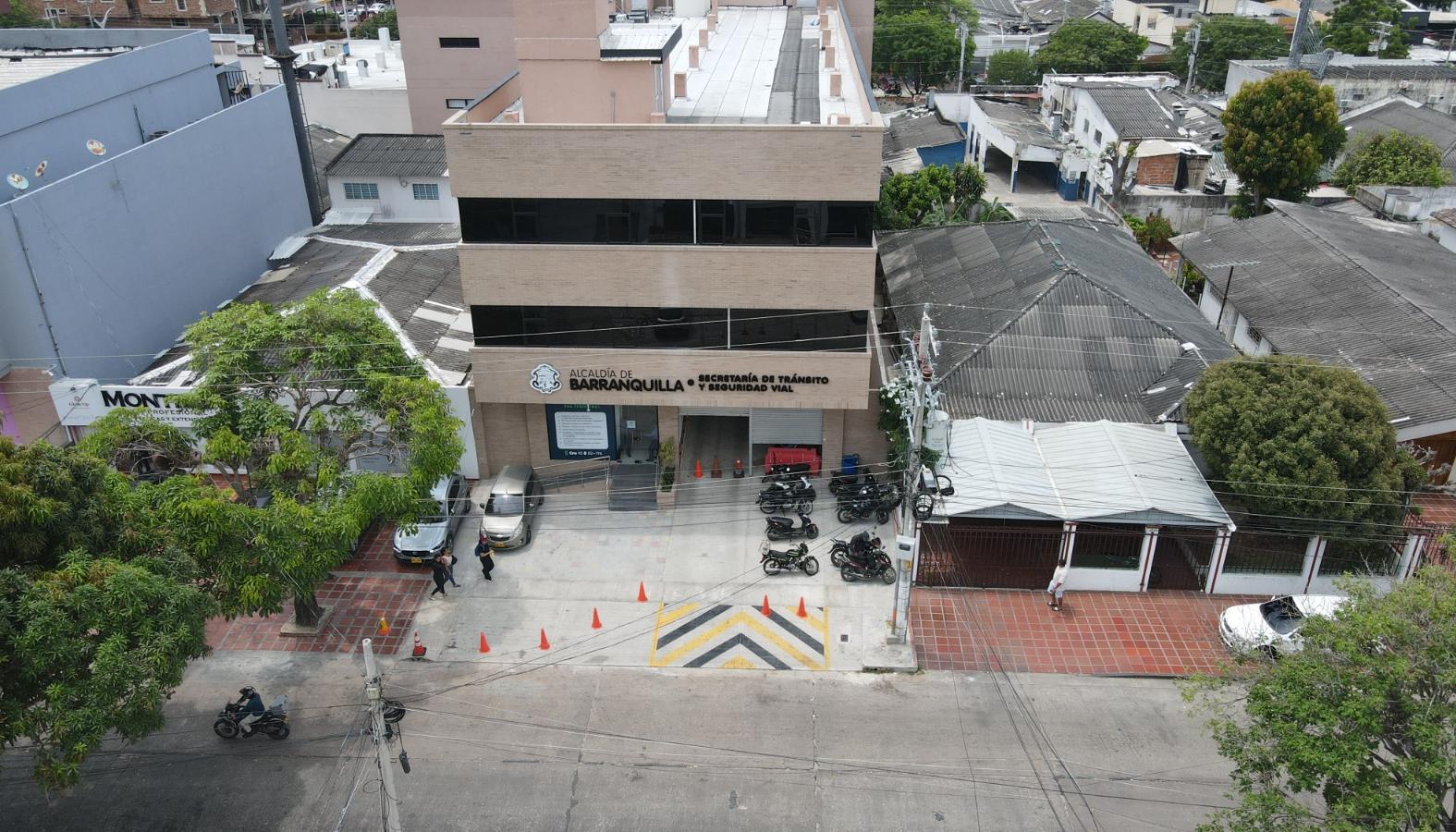 Sede de la Secretaría de Tránsito de Barranquilla. 