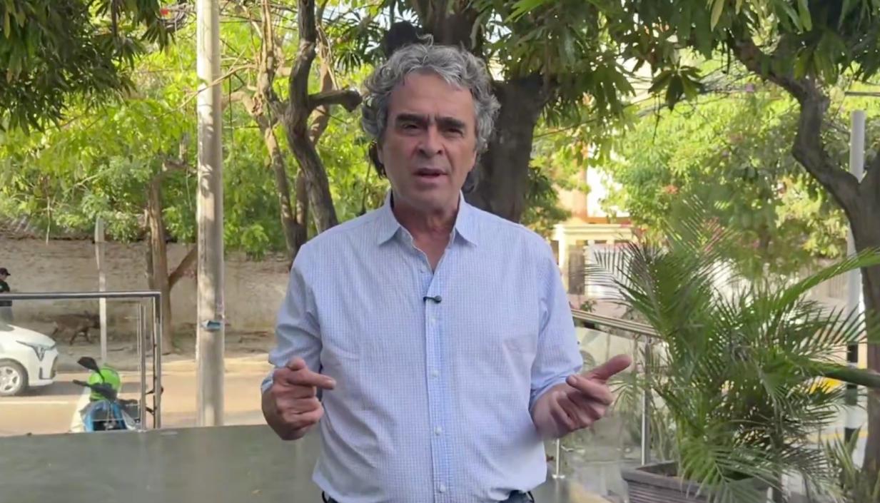 Sergio Fajardo, candidato presidencial. 
