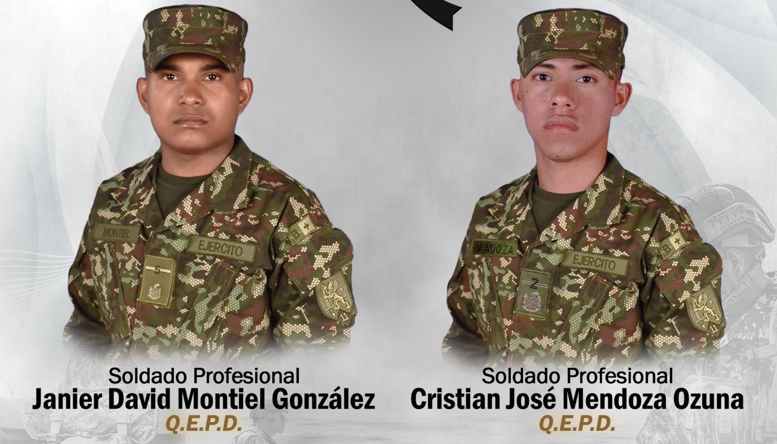 Los soldados muertos.
