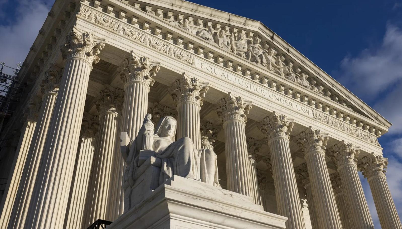El Tribunal Supremo de Estados Unidos.