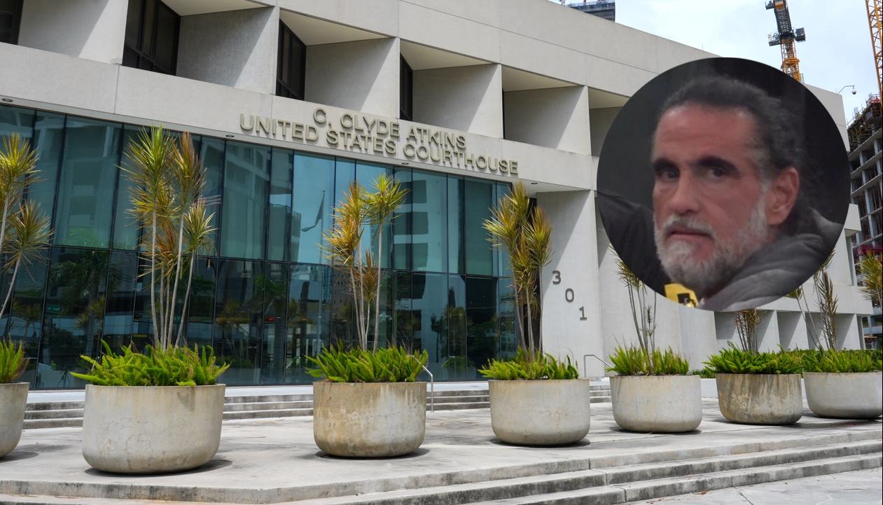 El Tribunal Federal C. Clyde Atkins y el empresario Alex Saab.