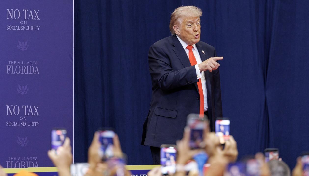 El presidente de Estados Unidos, Donald Trump.