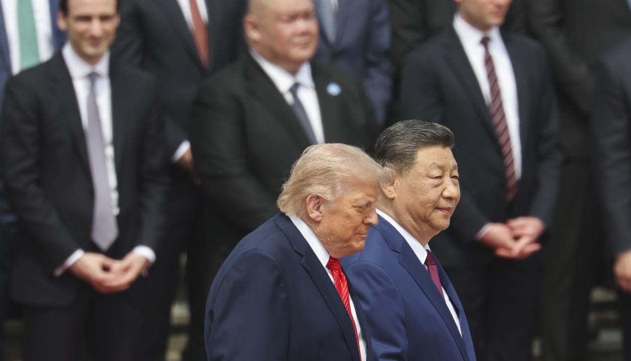 Donald Trump y Xi Jinping.