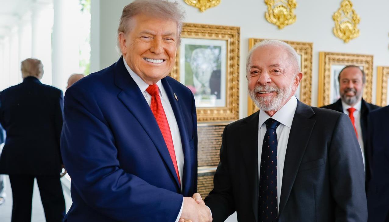 Donald Trump y Luiz Inácio Lula da Silva, presidentes de Estados Unidos y Brasil, respectivamente.