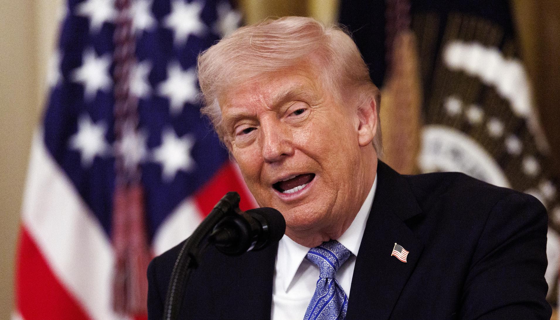 Donald Trump, presidente de Estados Unidos. 