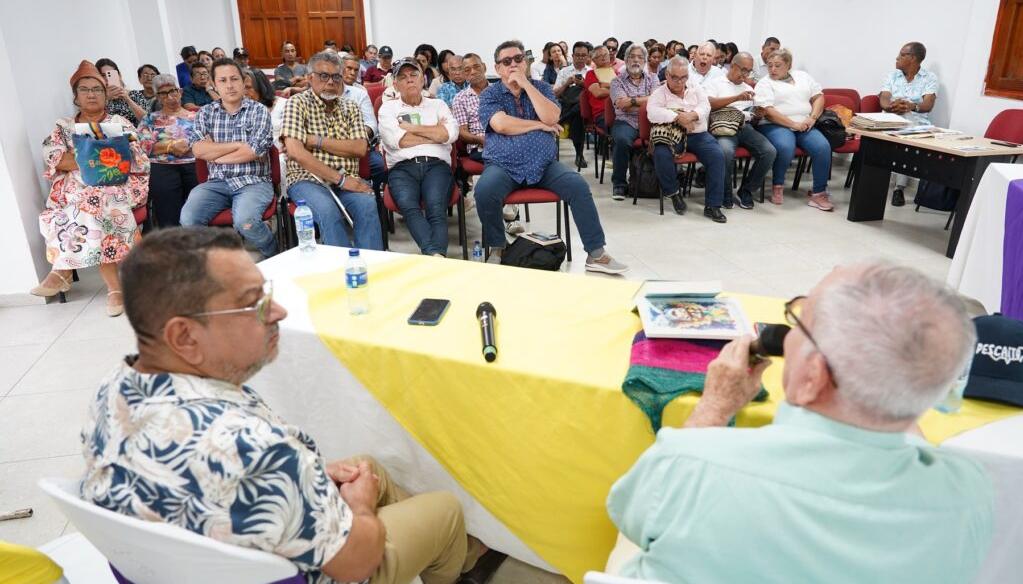 Presentación del XXIV Encuentro de Escritores del Caribe Colombiano en homenaje a Cepeda Samudio.