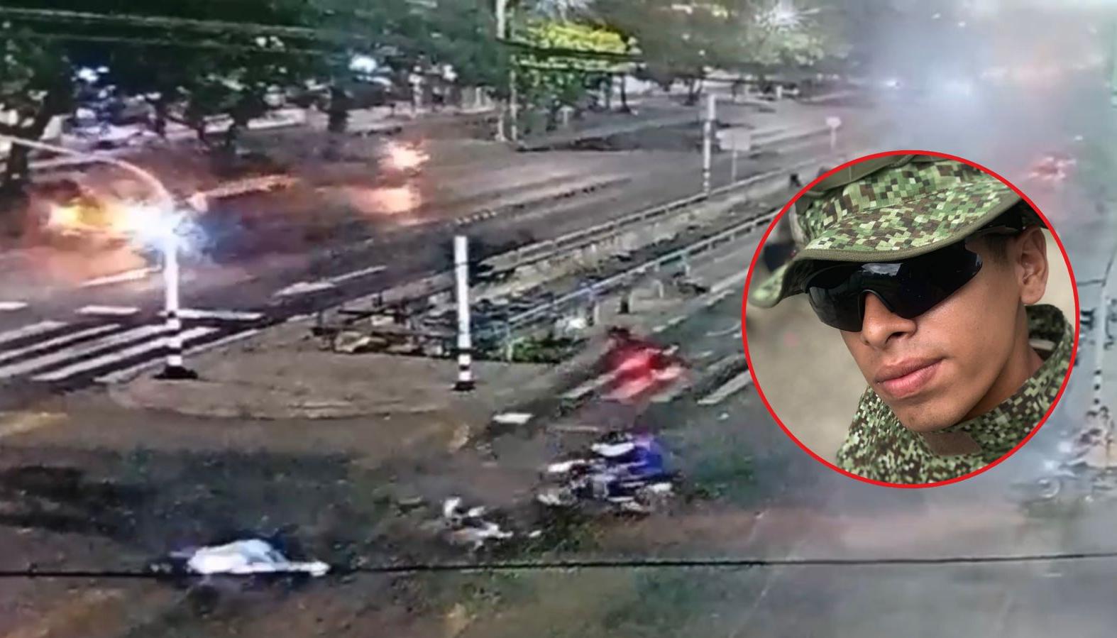 Víctima del accidente de tránsito.