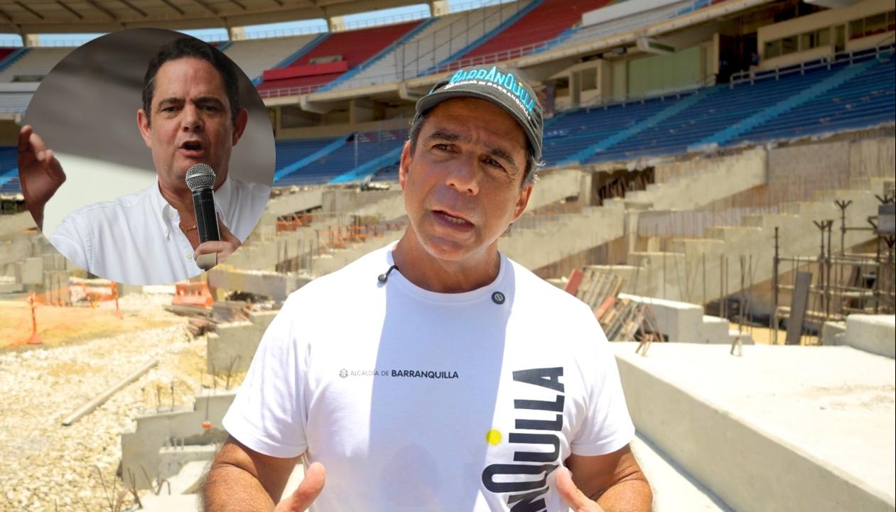 Germán Vargas Lleras y el Alcalde Alex Char.