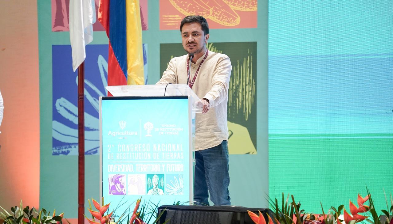 El Viceministro de Agricultura y Desarrollo Rural, José Luis Quiroga. 