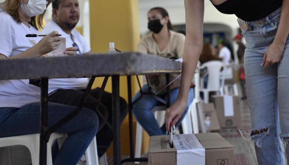 Imagen de referencia de votación. 