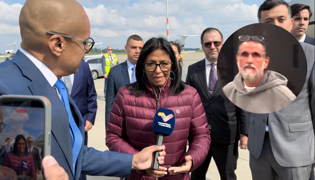 Delcy Rodríguez, presidenta encargada de Venezuela se pronunció sobre Saab.