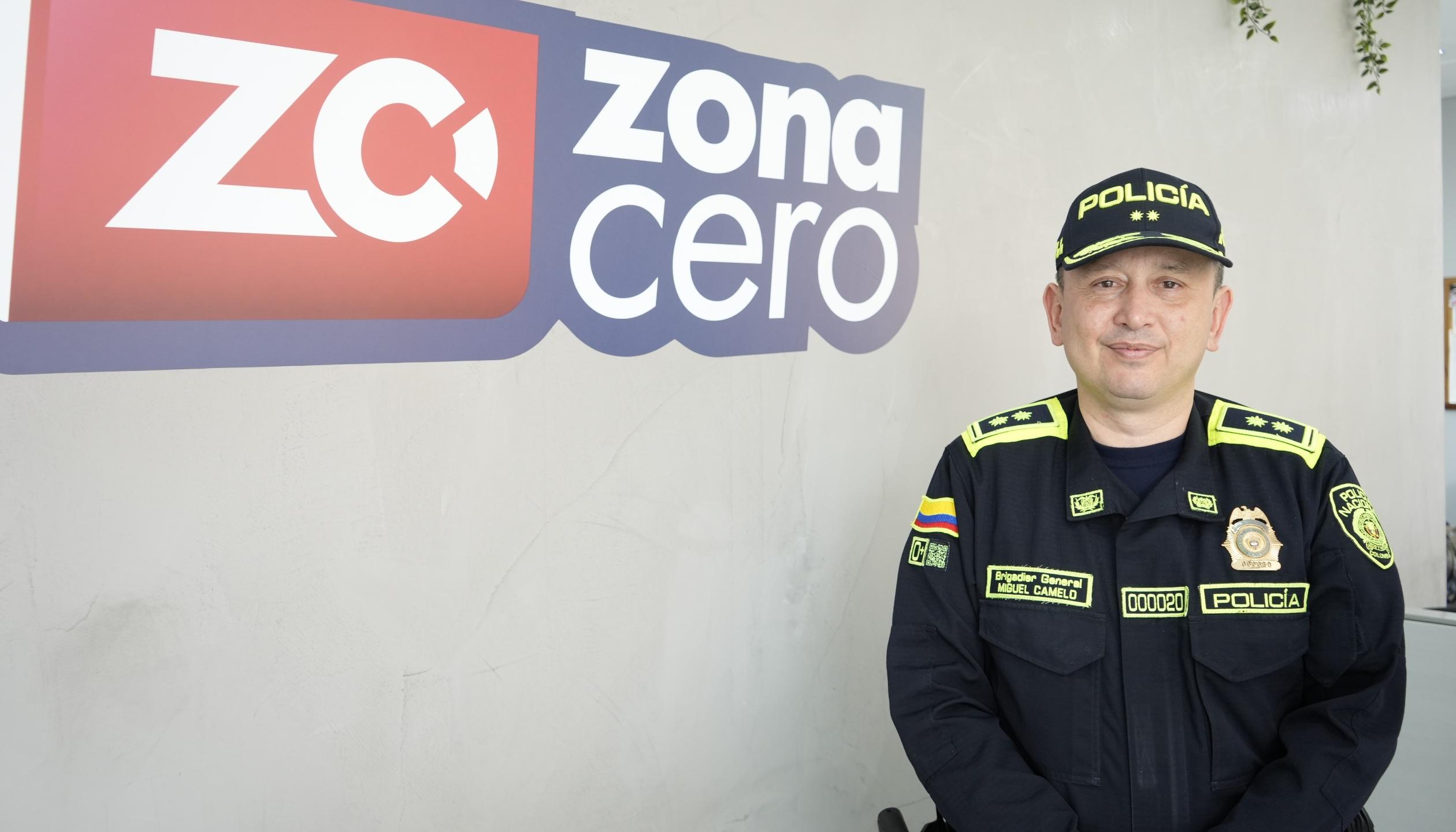 Miguel Camelo, comandante Policía Metropolitana de Barranquilla 
