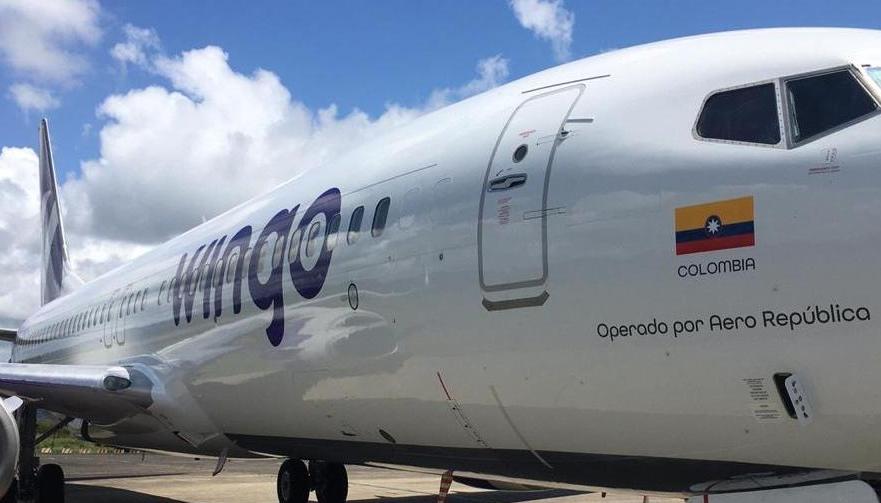 Avión de Wingo. 