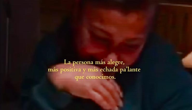 Yulixa Toloza en el video publicado por su sobrina.