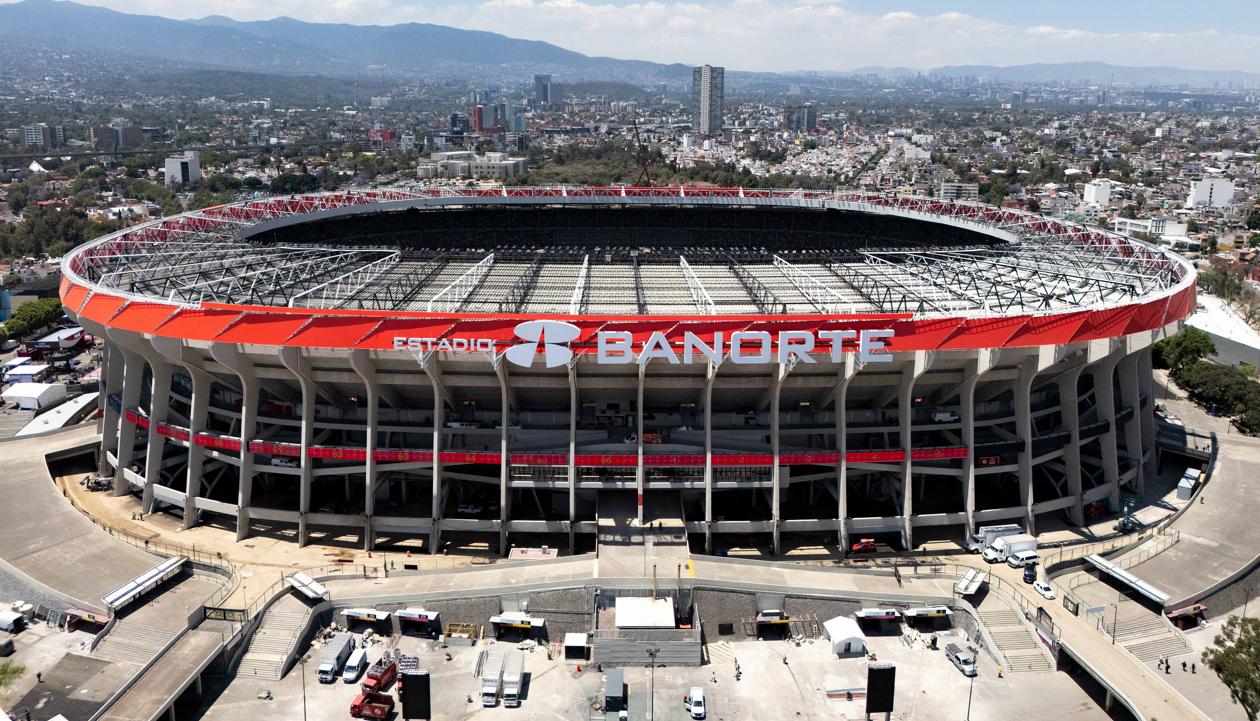 Estadio Azteca (Banorte) de Ciudad de México, sede del partido inaugural del Mundial 2026.