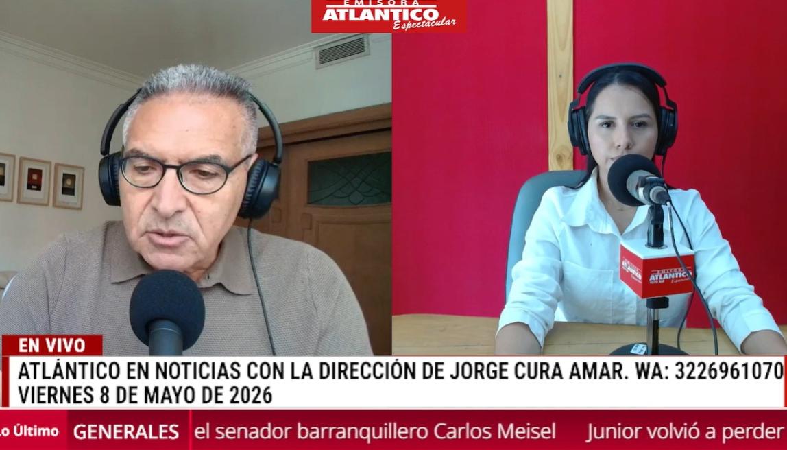 Transmisión de Atlántico en Noticias.