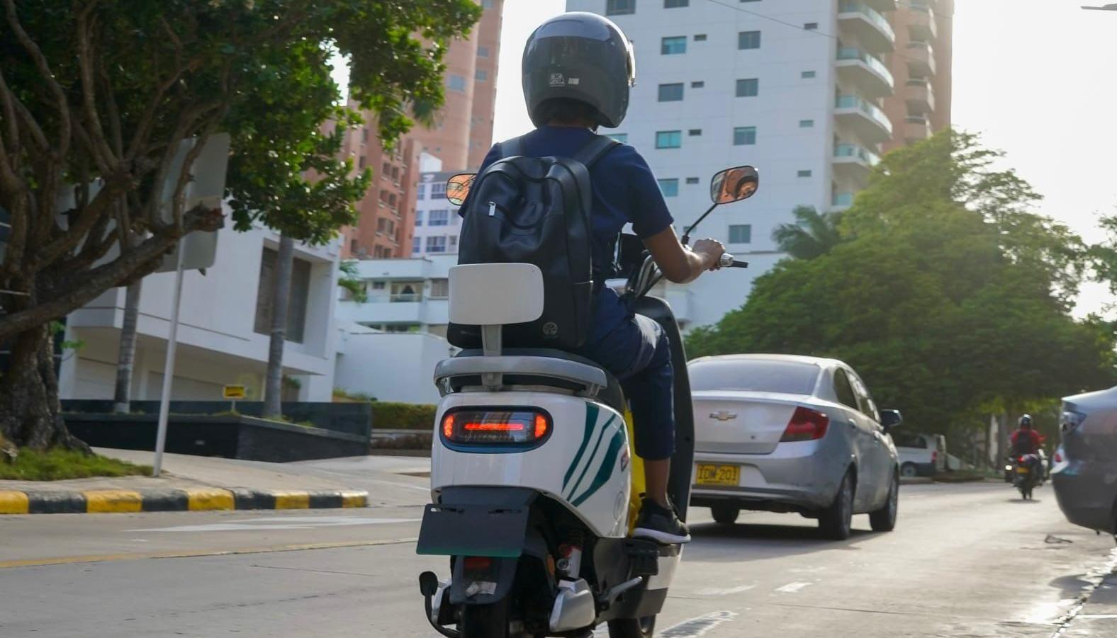 Bicicleta eléctrica. 