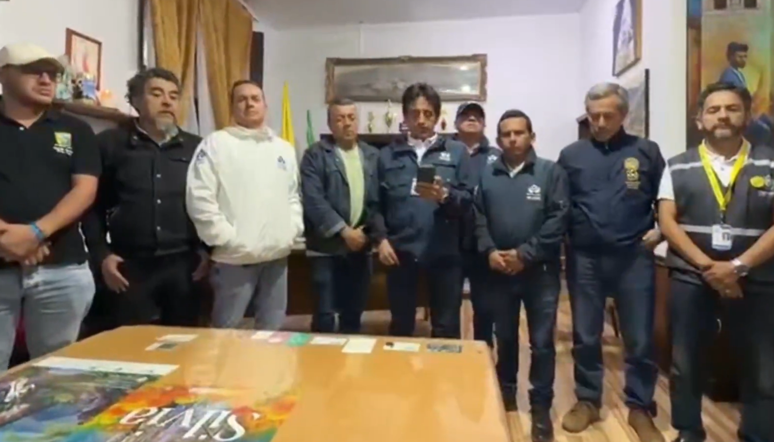 Representantes de los organismos defensores de derechos humanos. 