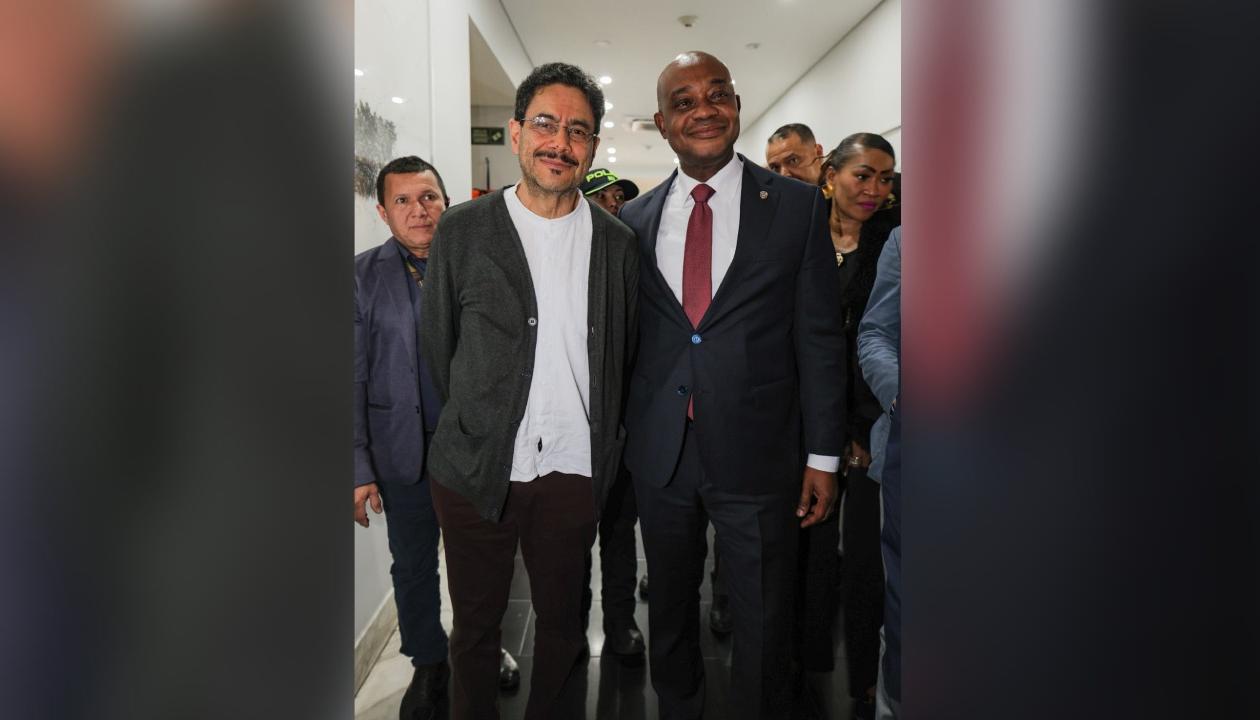 Iván Cepeda y Luis Gilberto Murillo.