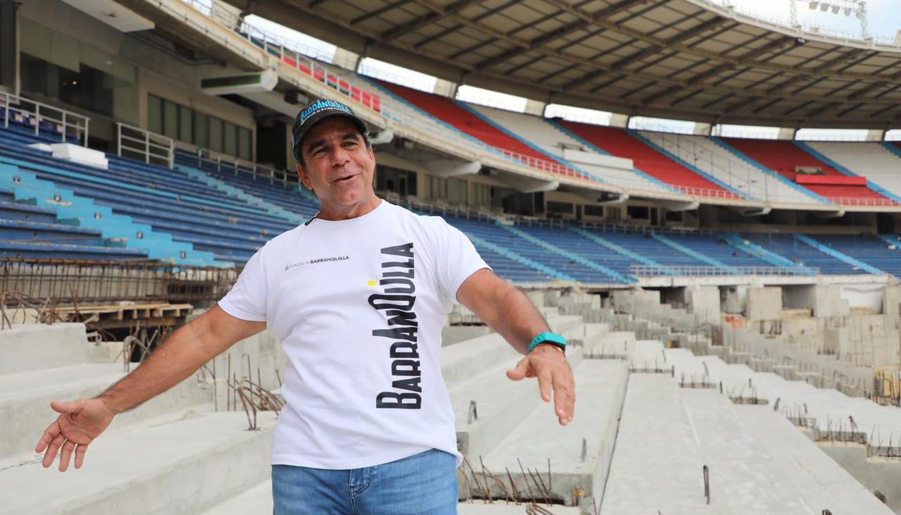 El alcalde de Barranquilla, Alejandro Char, aspira que Junior se corone campeón de la Liga.