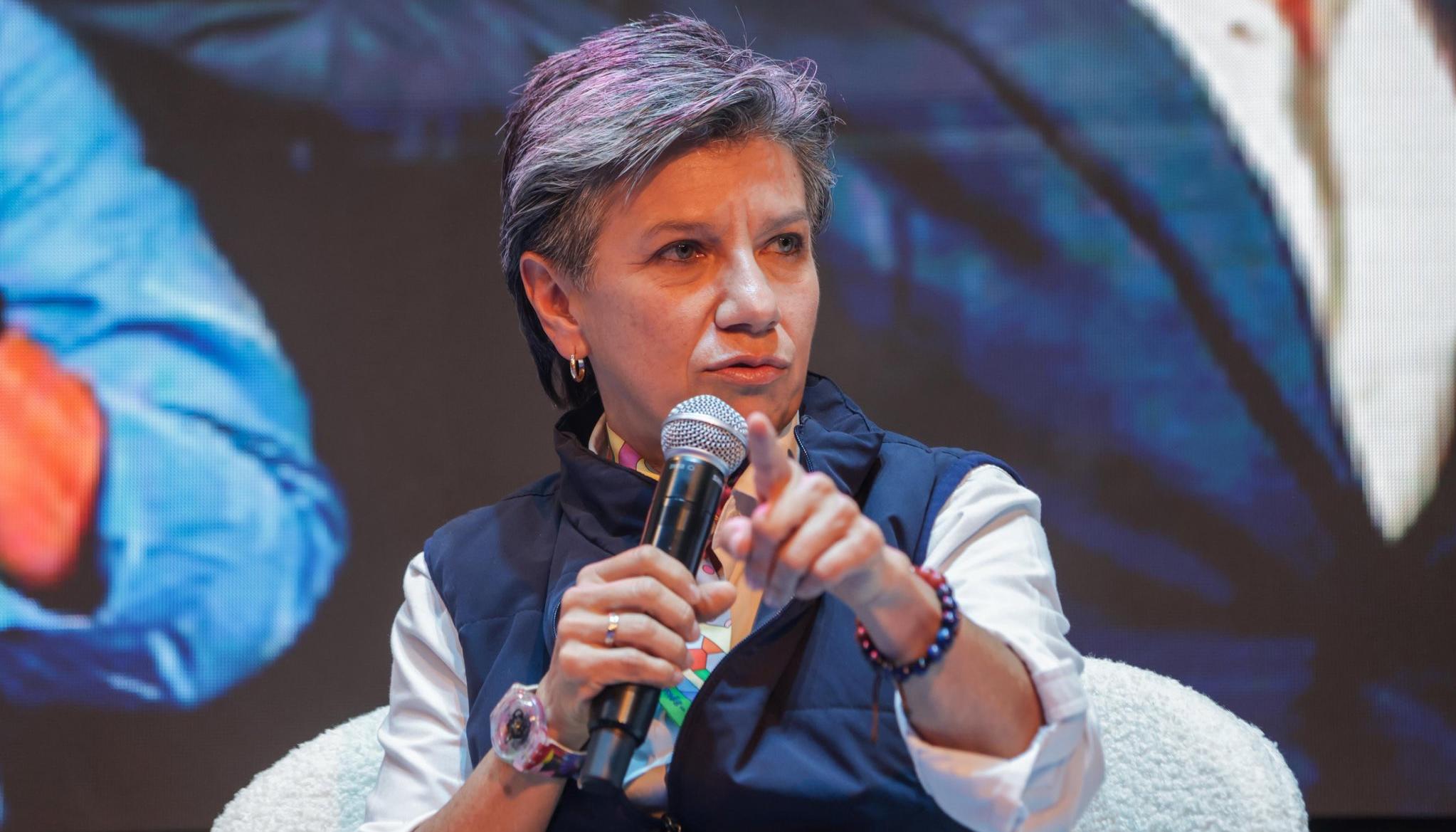 Claudia López, candidata a la Presidencia de la República. 