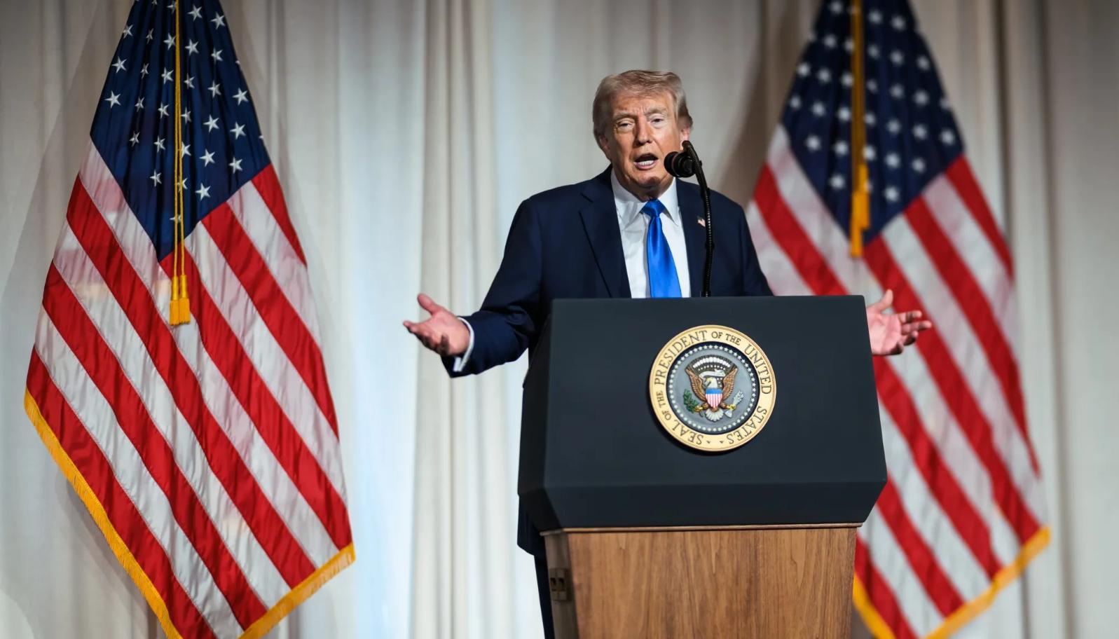 Donald Trump, Presidente de Estados Unidos.