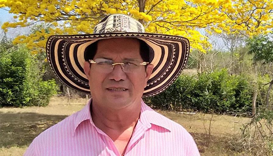 El periodista Mardonio Mejía Mendoza.