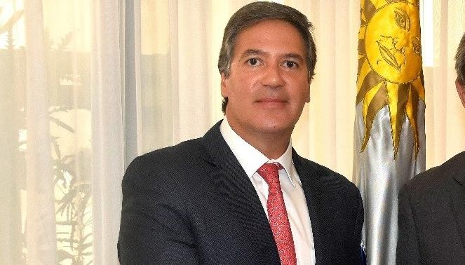 El exembajador de Colombia en Uruguay, Fernando Augusto Sanclemente.