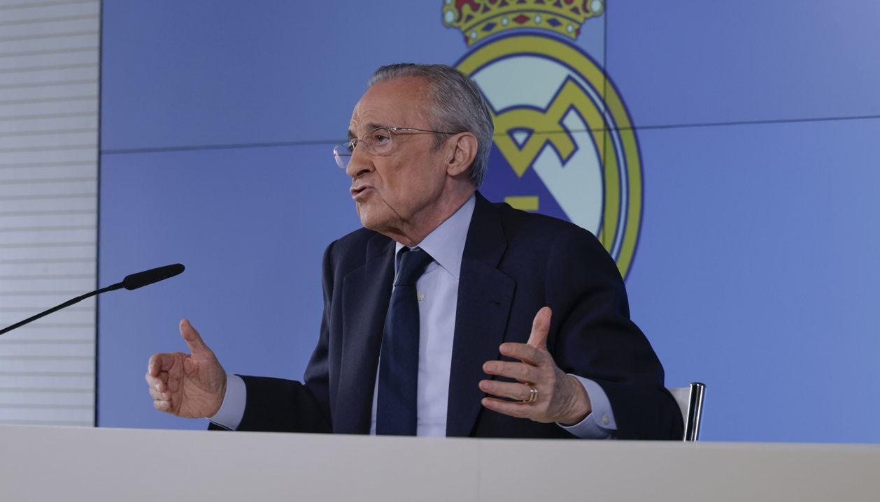 Florentino Pérez, presidente del Real Madrid.