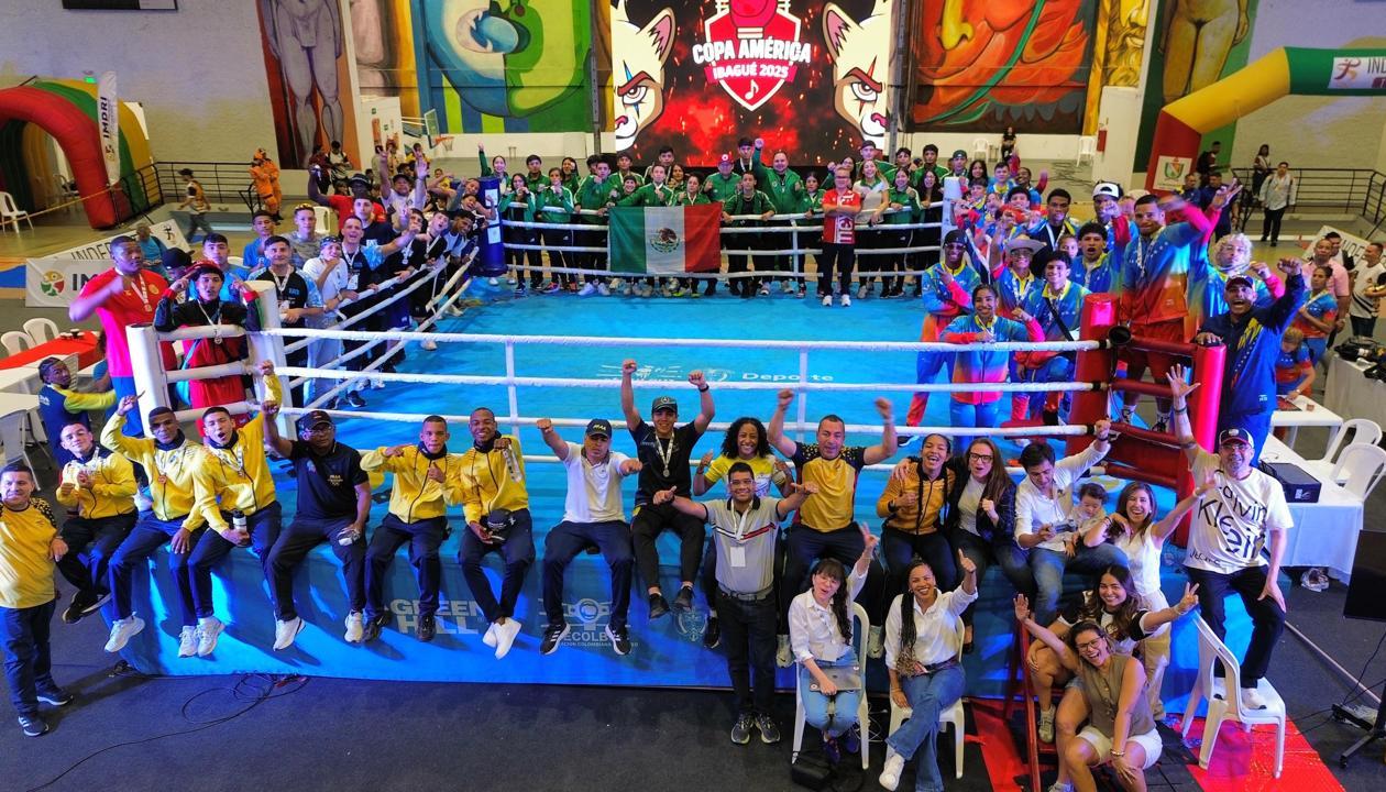 La primera edición de la Copa América de Boxeo se cumplió en Ibagué.