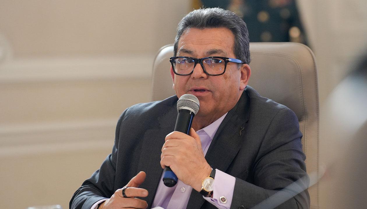Jaime Dussán, presidente de Colpensiones. 