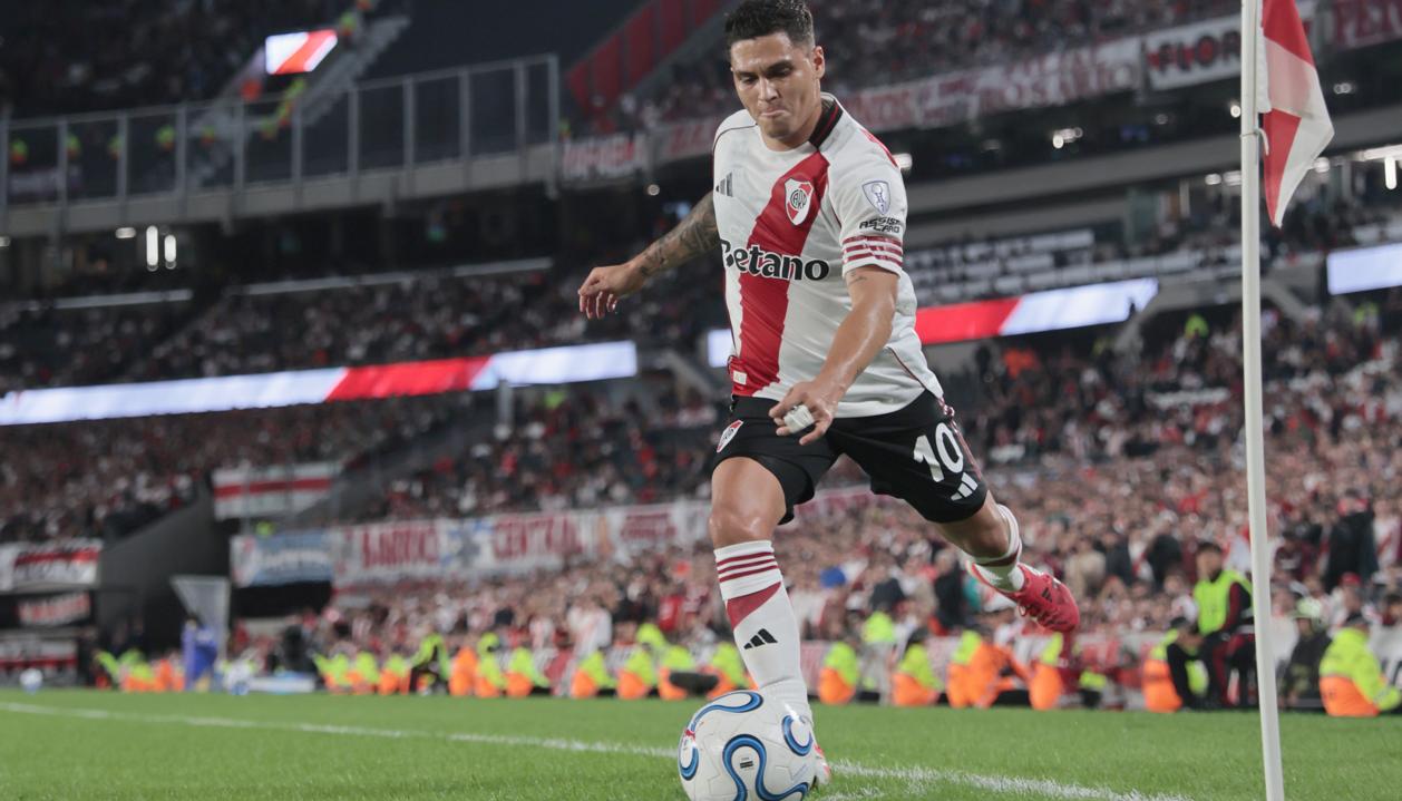 Juan Fernándo Quintero, mediocampista de River Plate.