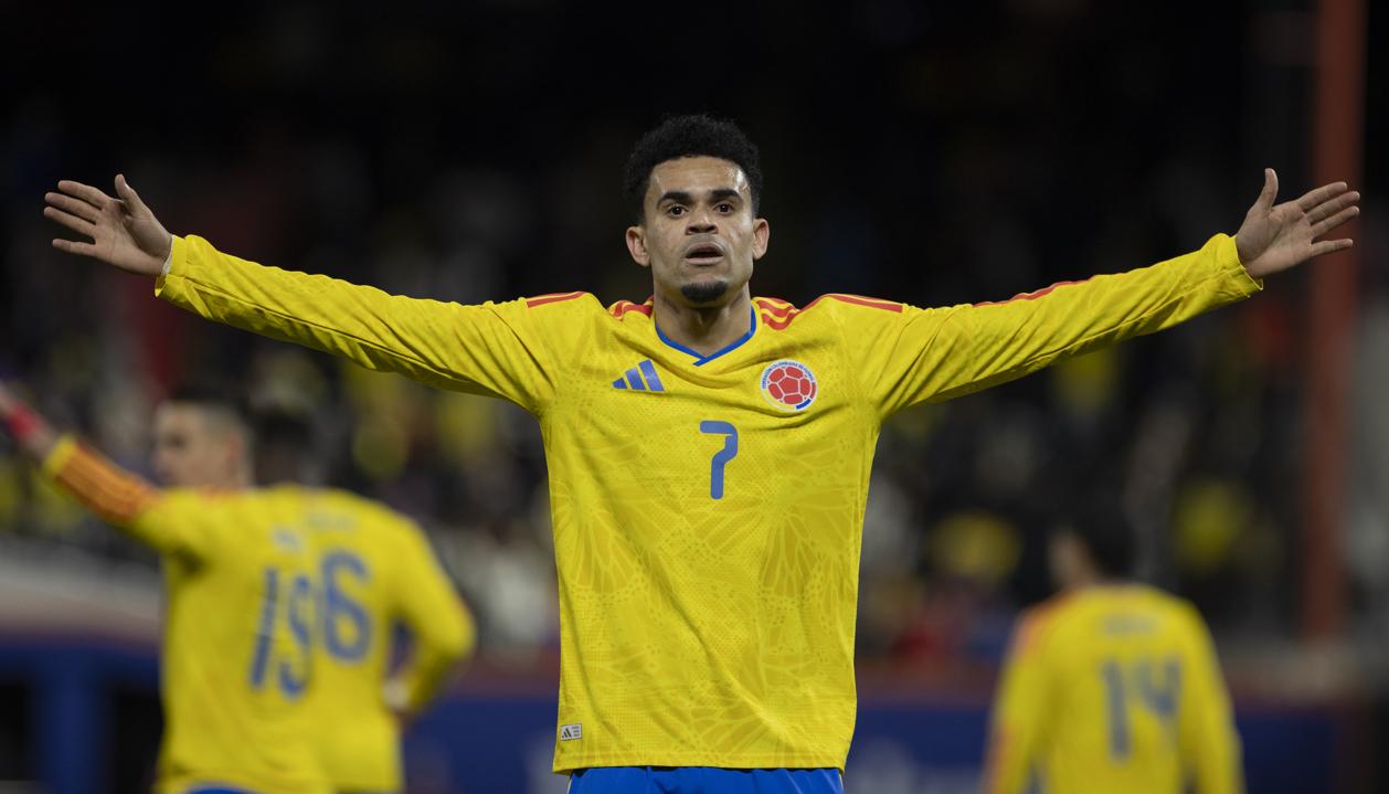 El guajiro Luis Díaz, extremo de la Selección Colombia. 